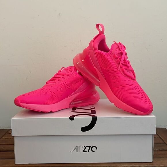 Nike Air Max 270 Hyper Pink US Women Size 6.5/UK 4/EU 37.5 (FD0293-600) - Picture 4 of 13